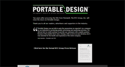 Desktop Screenshot of portabledesign.com
